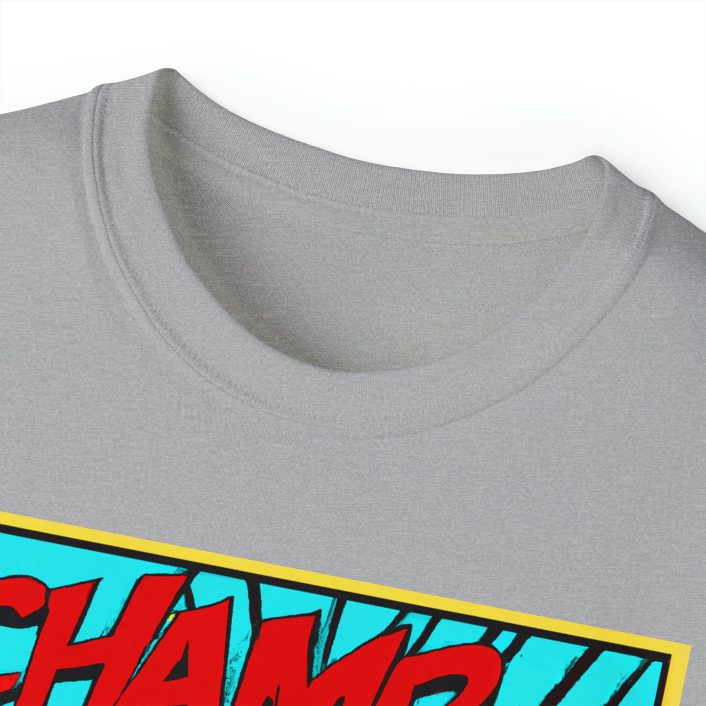 CHAMP Spaceship 6 - 1960's Style Comic Book Art - AI Art - Gildan Ultra Cotton Tee