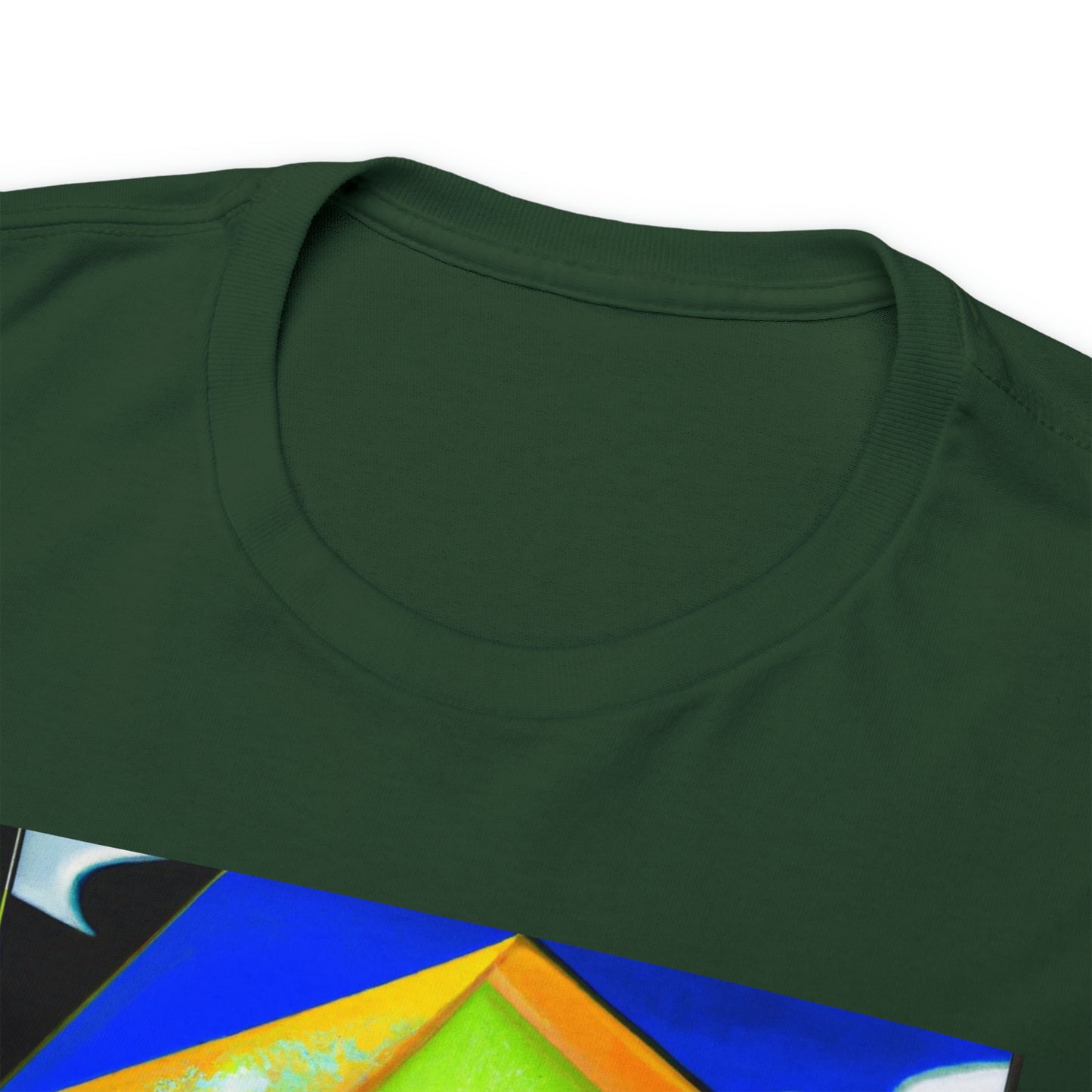 CHAMP UFO 11 - Cubist Style - AI Art - Gildan Heavy Cotton Tee