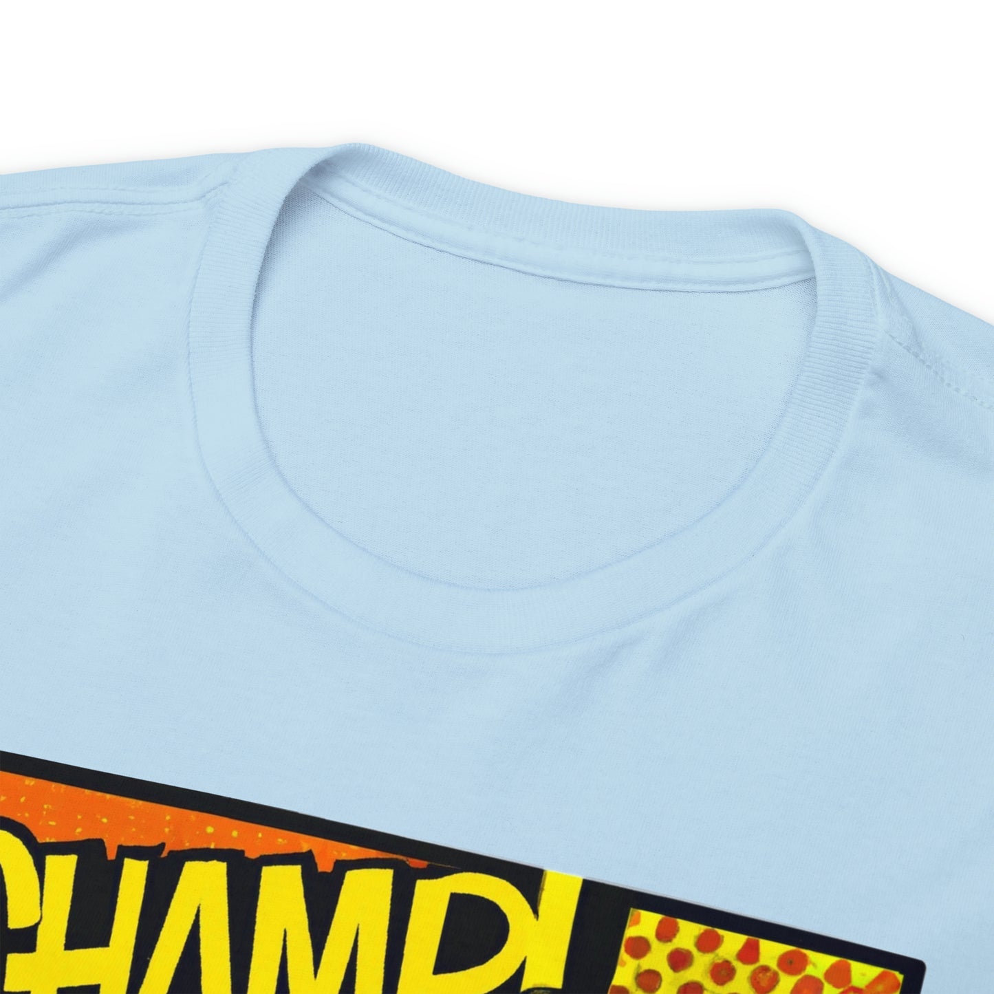 CHAMP! Spaceship 3 - 1950's Comic Book Style - AI Art - Gildan Heavy Cotton Tee