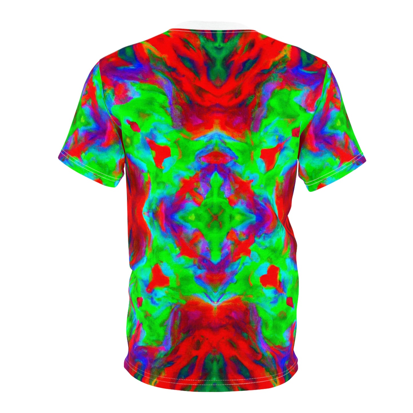 Hyperwave Tie-Dye 7 - AI Art - T-Shirt