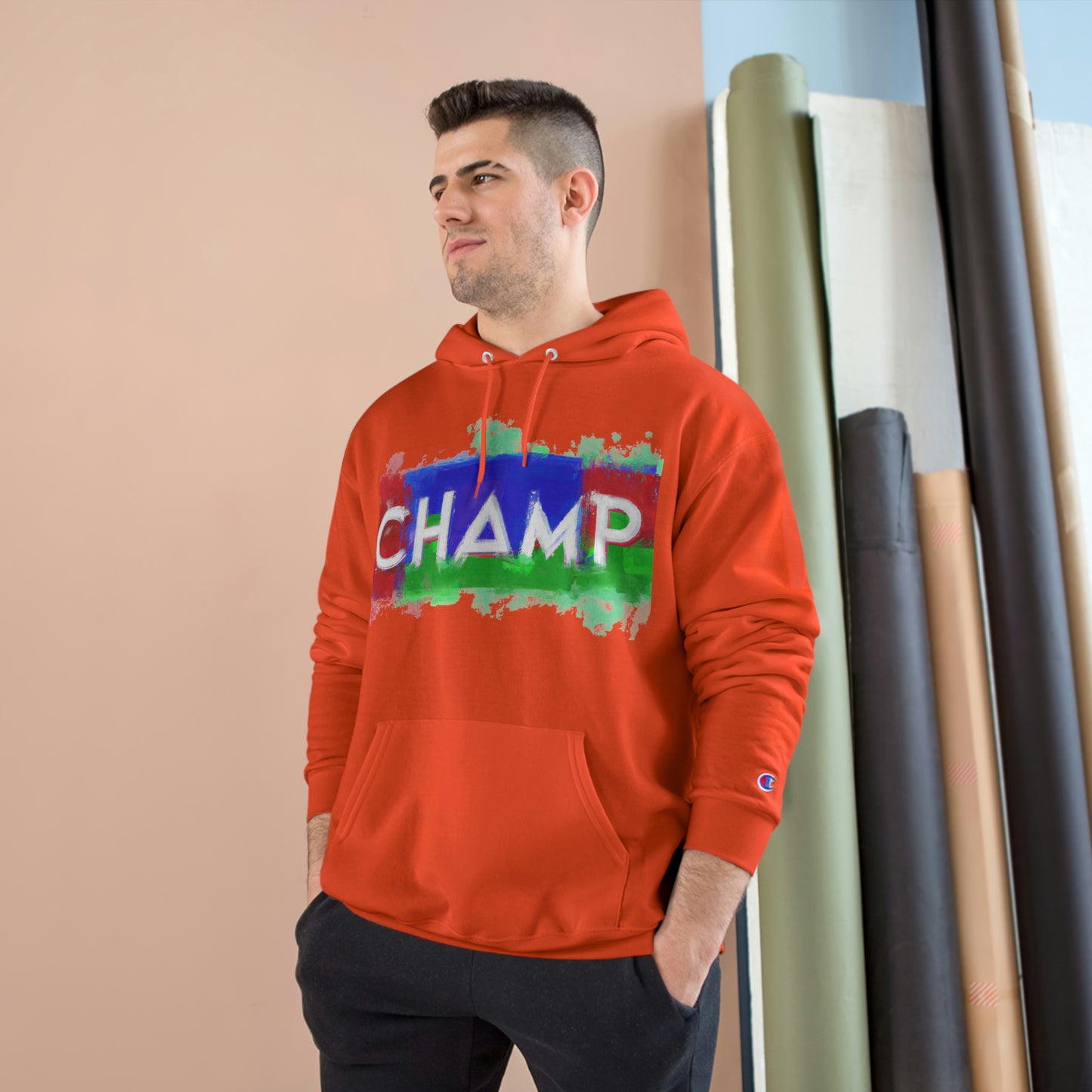 CHAMP 1 (SuperChamp logo) - Champion Hoodie