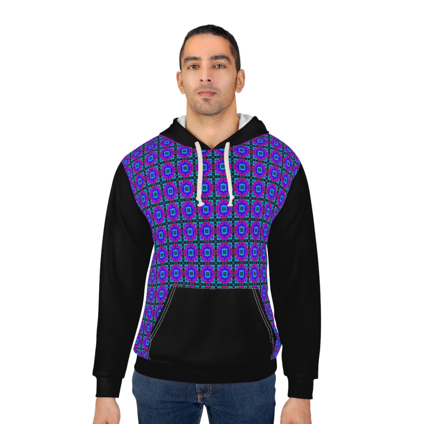 Vaporwave Purple - AI Art - Pullover Hoodie