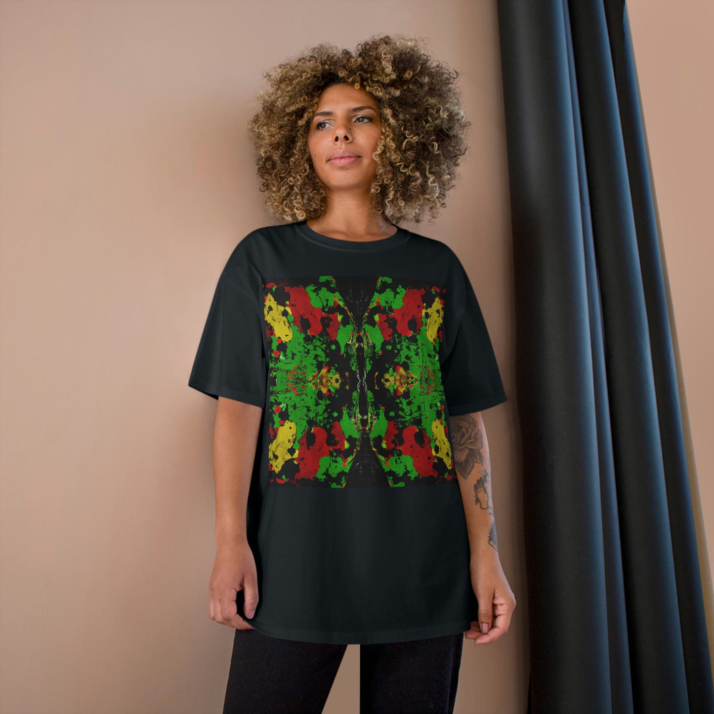 Rasta XW 1 - AI Art - Champion T-Shirt