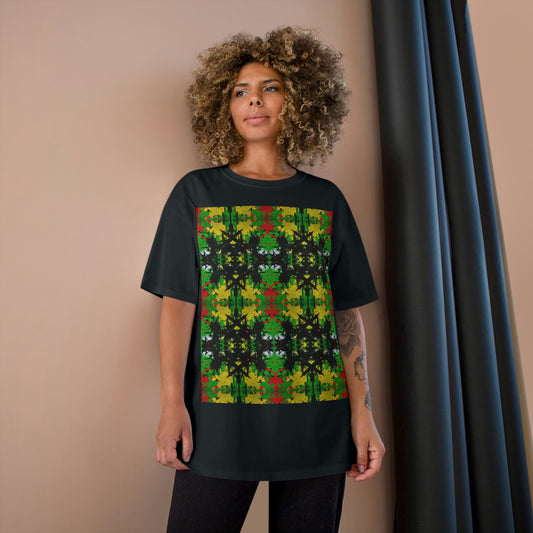 Rasta Star 1 - AI Art - Champion T-Shirt