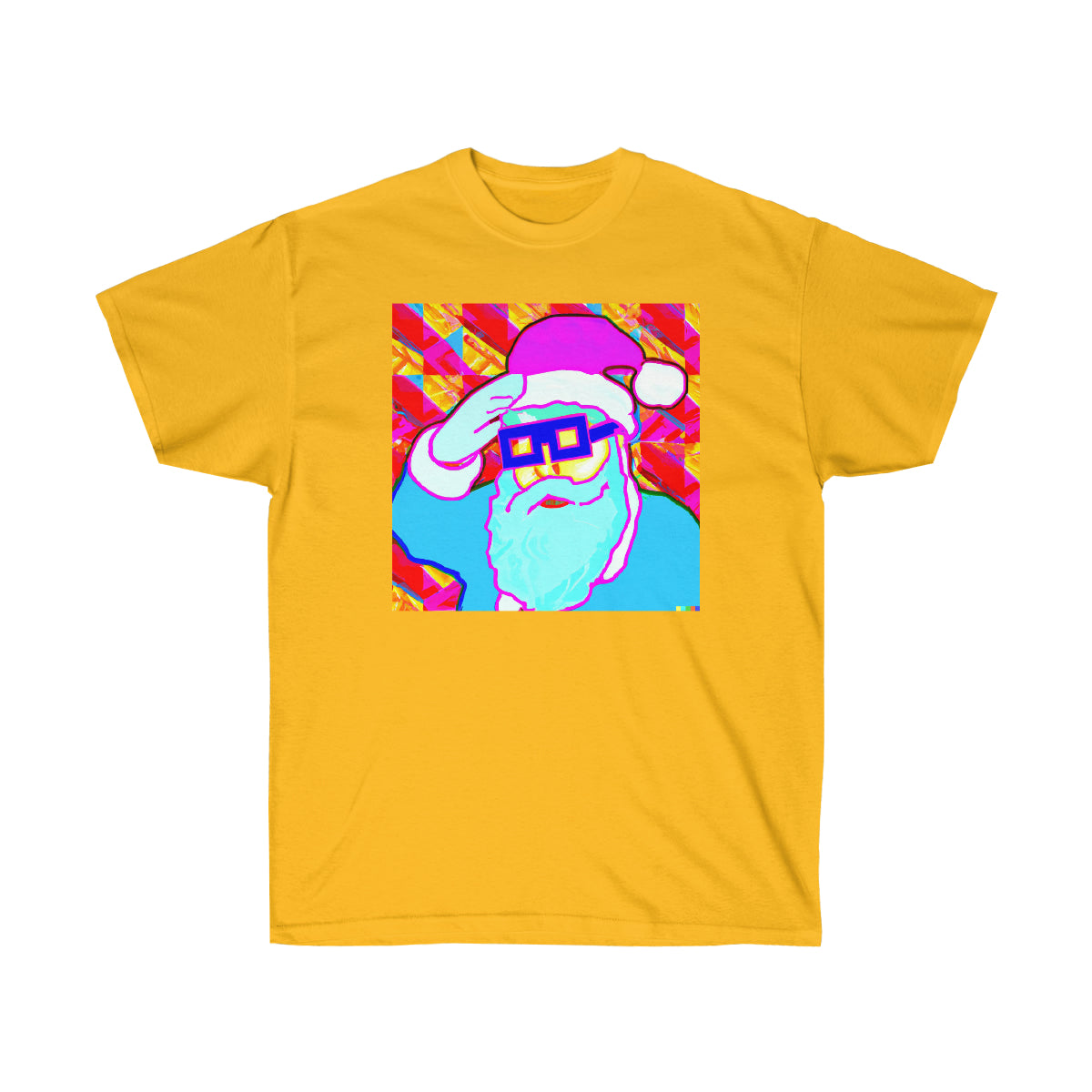 Santa Claus - Vaporwave AI Art - Ultra Cotton Tee