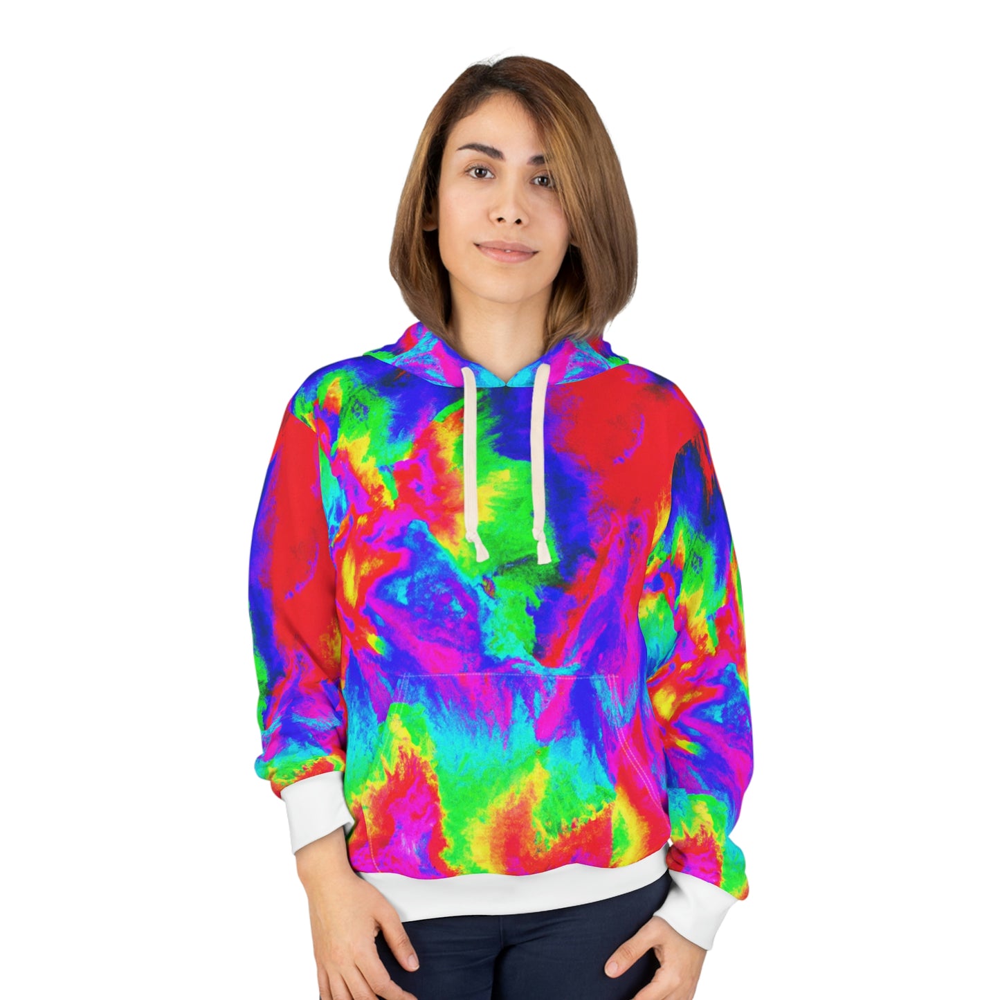 Tropical Storm Radar - AI Art - Pullover Hoodie