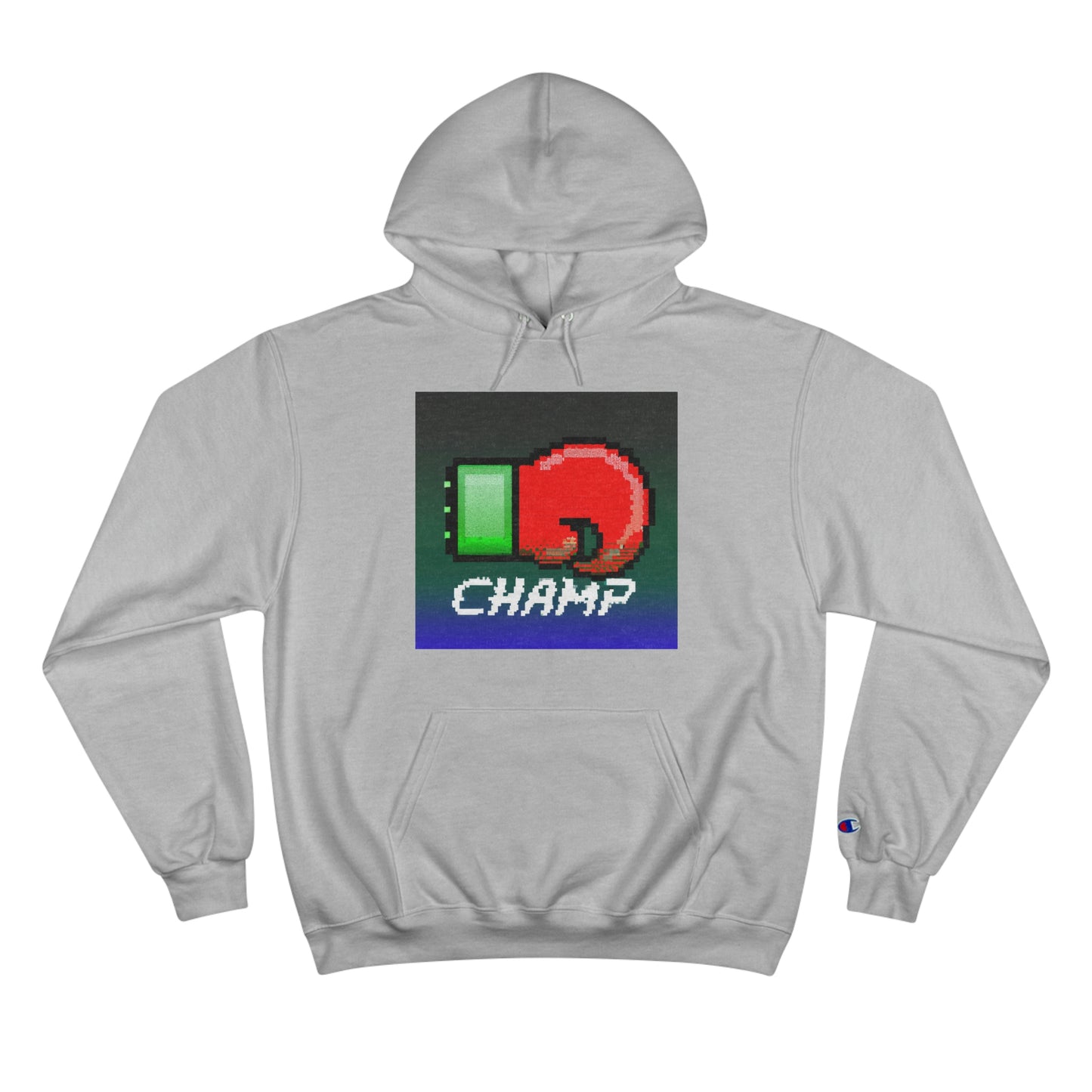 CHAMP 2 (Alt Logo 1) - AI Art - Champion Hoodie