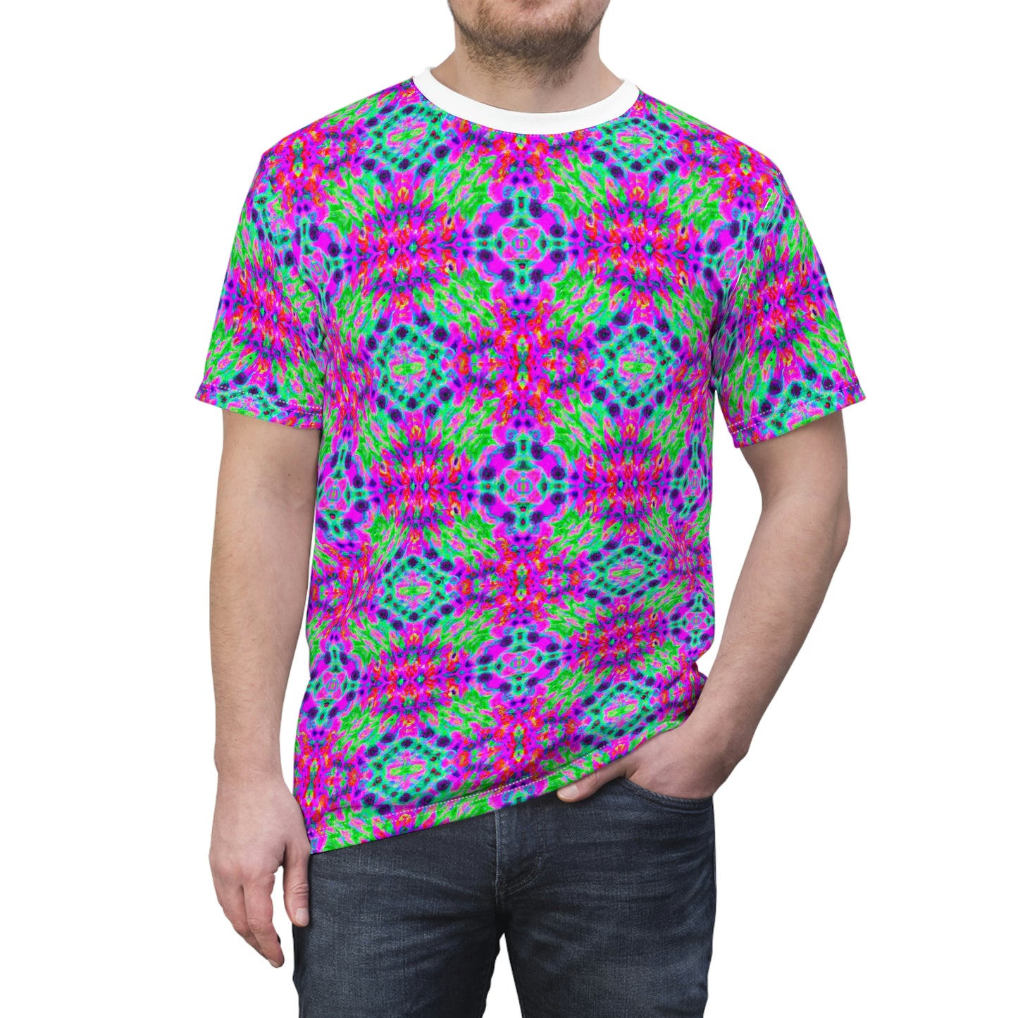 Hyperwave Fractal 5 - AI Art - T-Shirt