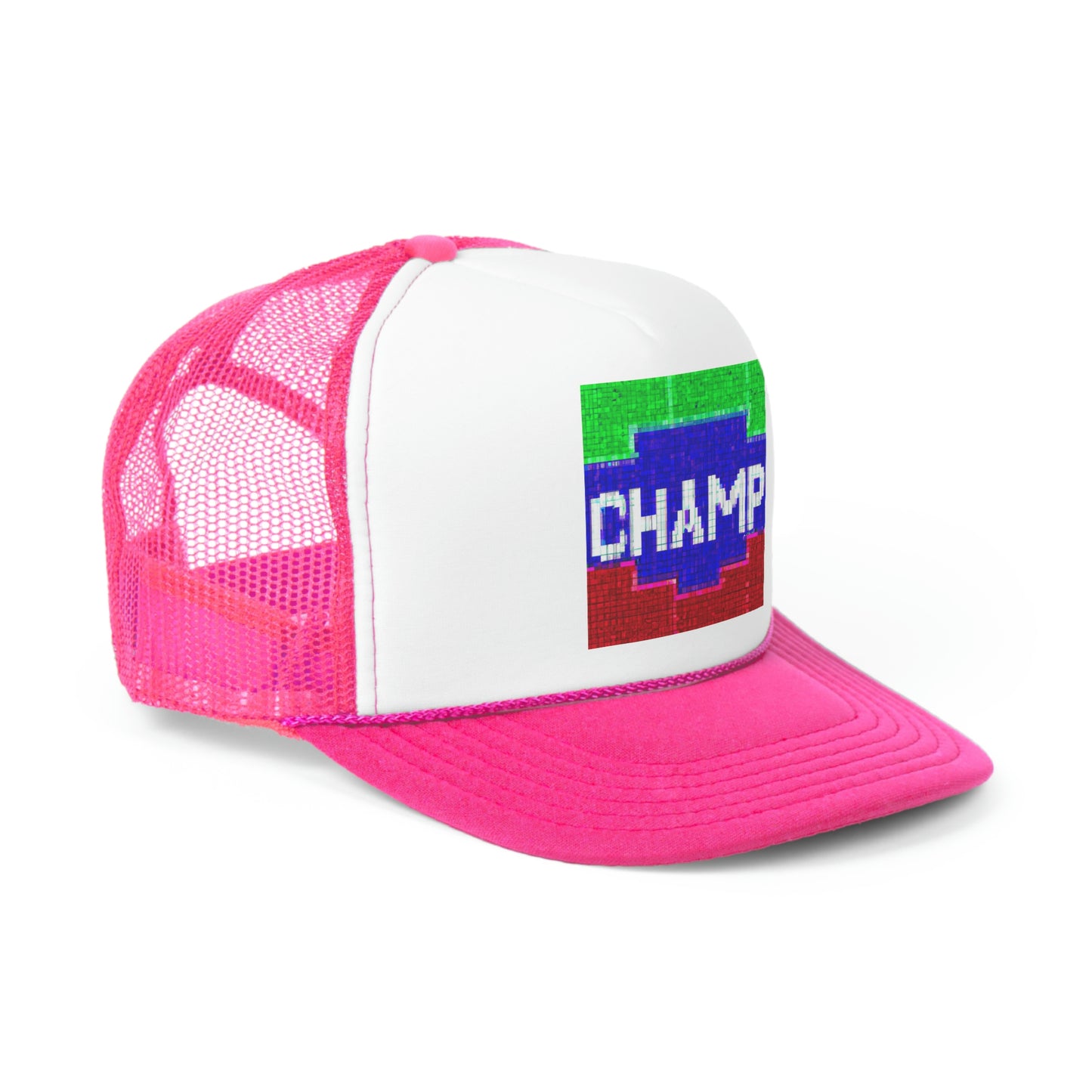 CHAMP (Alt Logo 4 Pixel) - AI Art - Trucker Hats