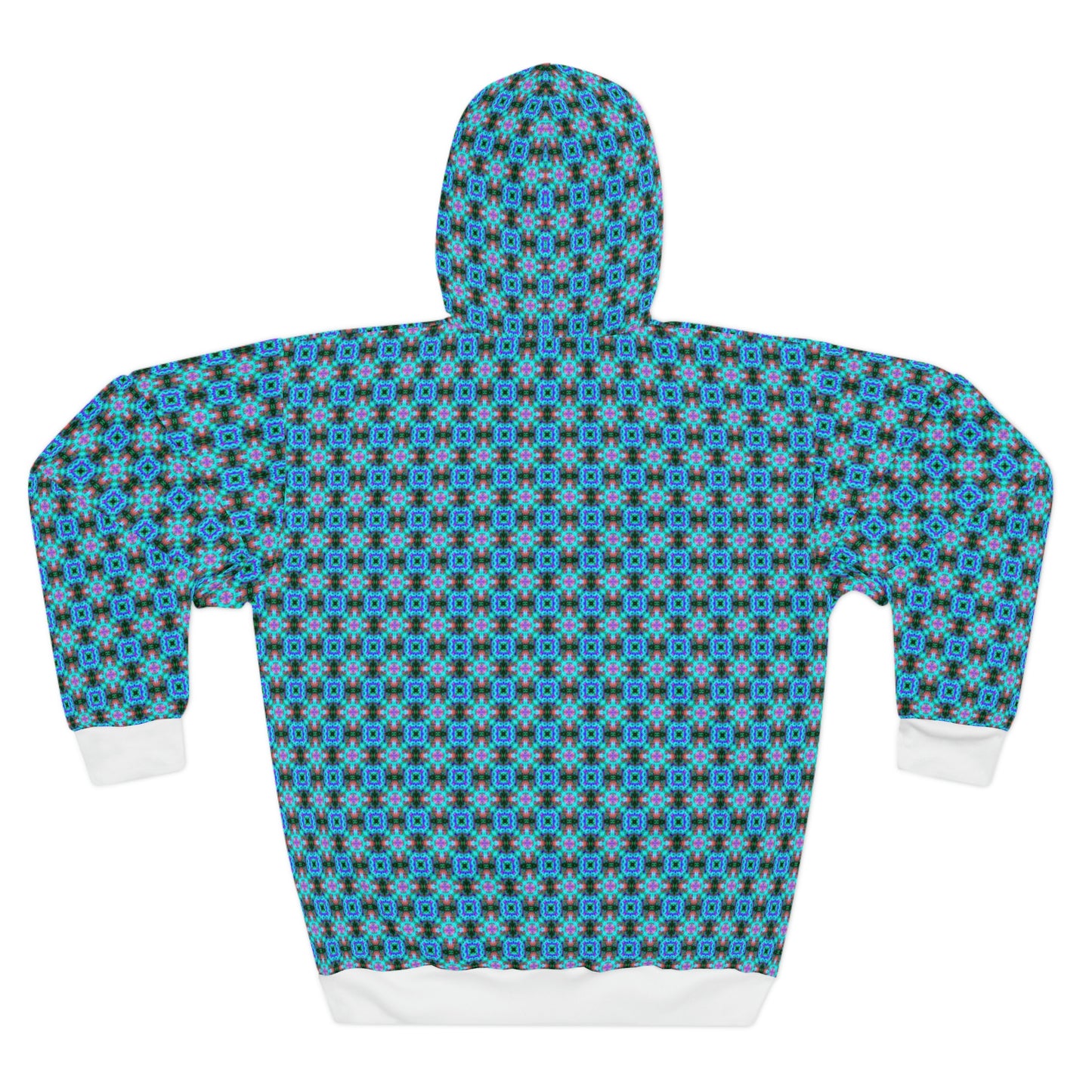 Hyperwave Fractal Pattern 1 - AI Art - Pullover Hoodie