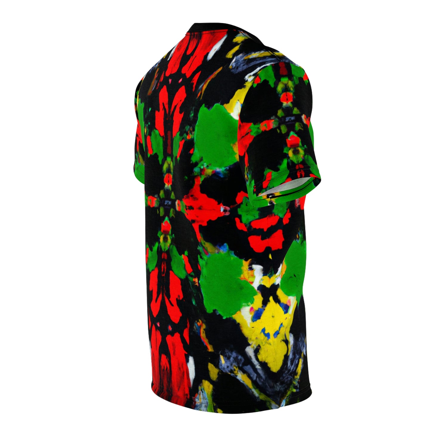 Rasta Quad Symmetry 1 - AI Art - T-Shirt