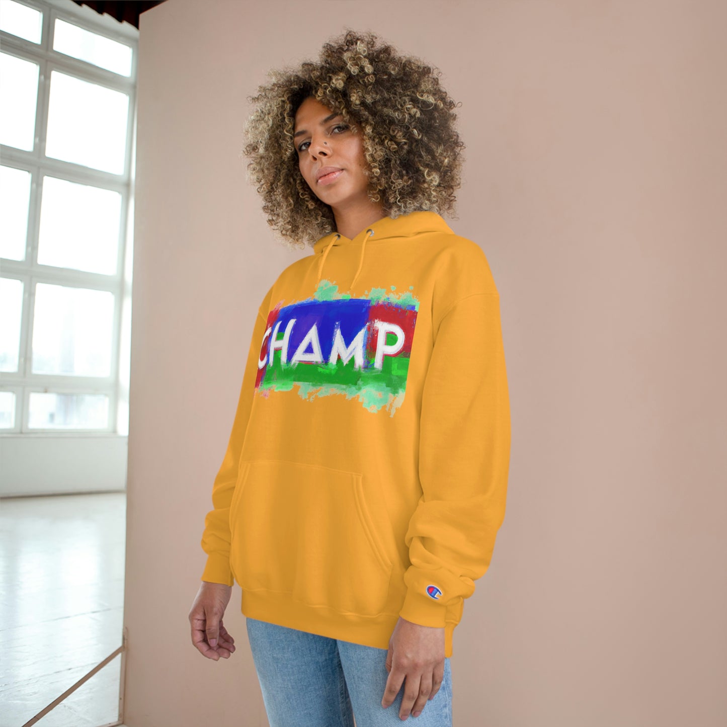 CHAMP 1 (SuperChamp logo) - Champion Hoodie