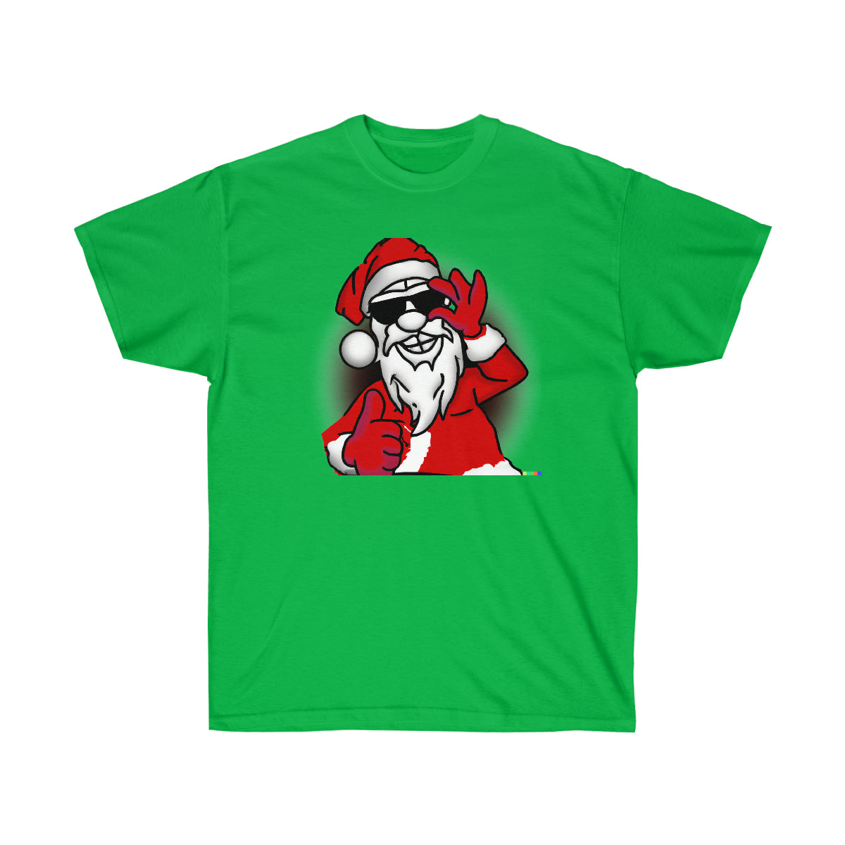 Santa Claus The G - AI Cartoon Art -  Ultra Cotton Tee