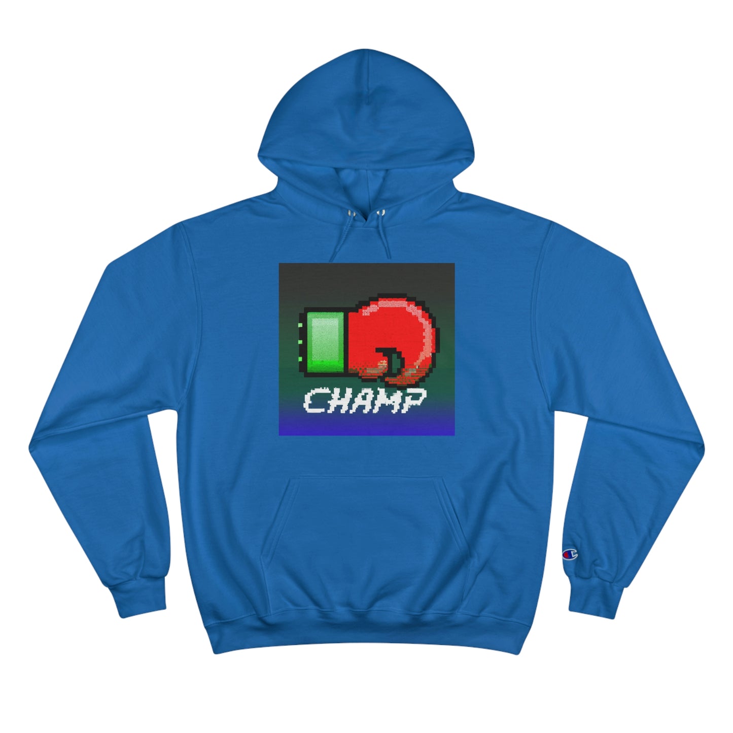 CHAMP 2 (Alt Logo 1) - AI Art - Champion Hoodie