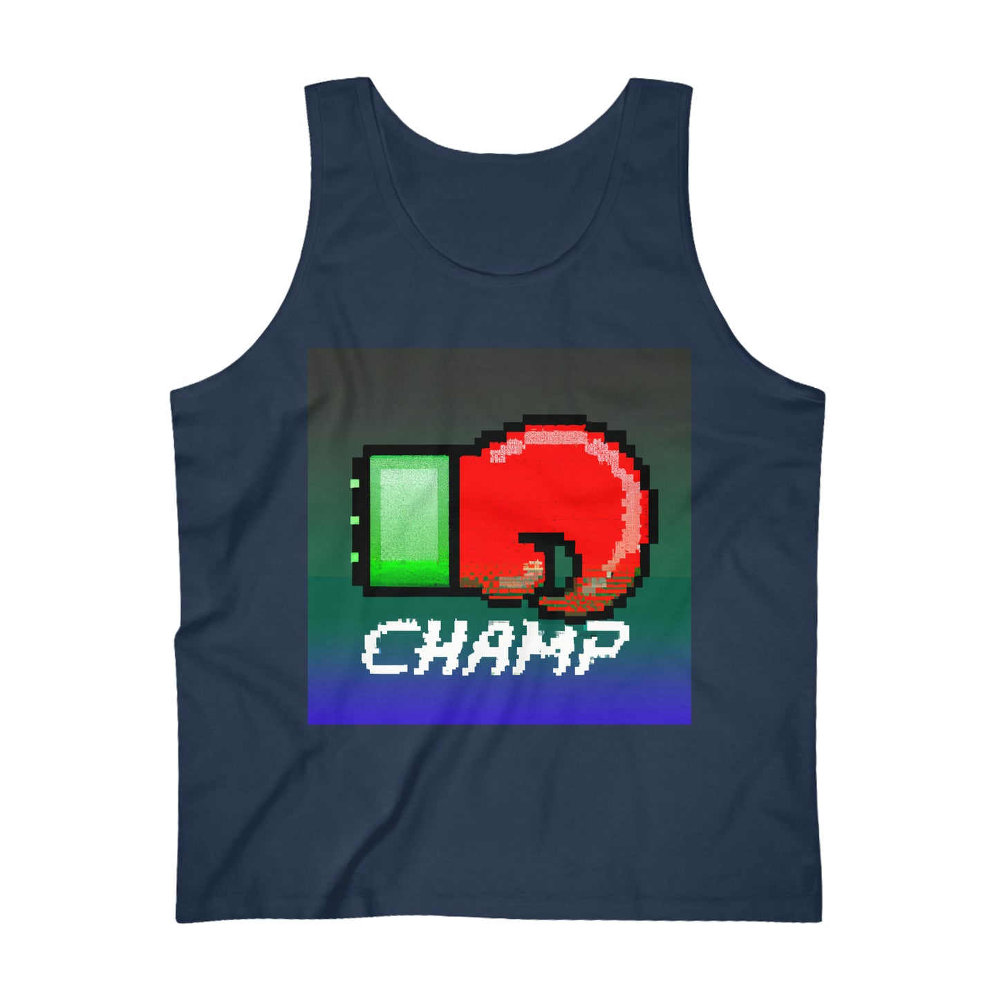 CHAMP (Alt Logo 1) - AI Art - Men's Ultra Cotton Tank Top