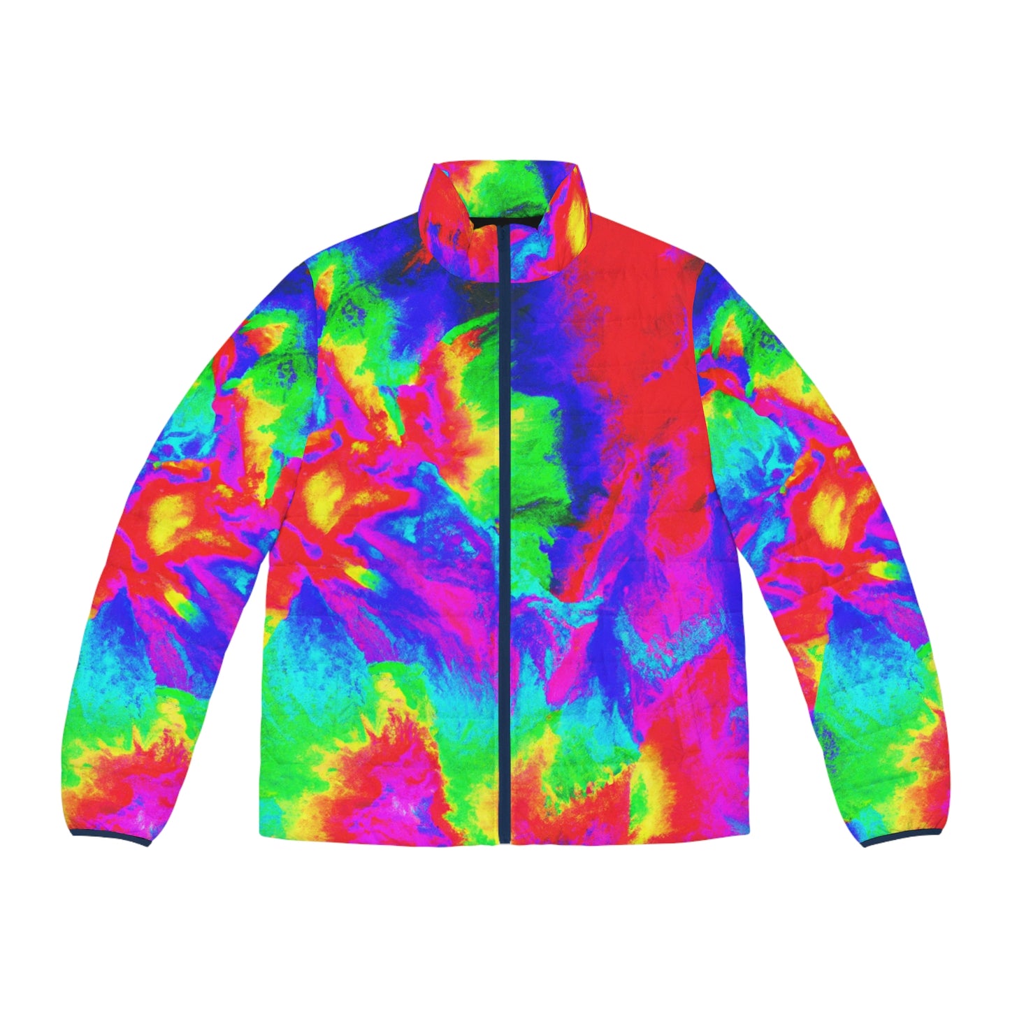 Tropical Storm Radar Spaceballer Jacket - AI Art - Men's Puffer Jacket