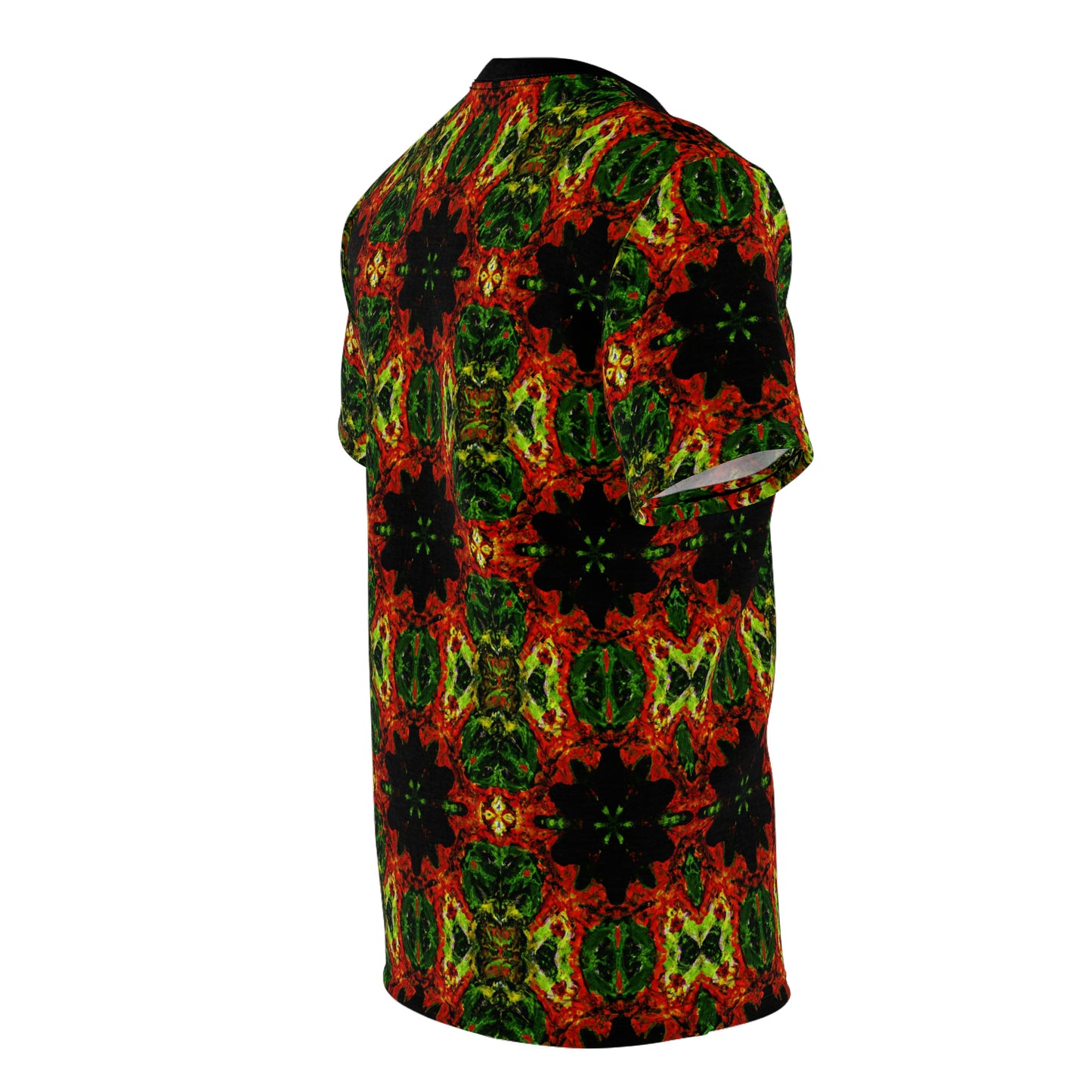 Rasta Blossom Pattern 1 - AI Art - T-Shirt