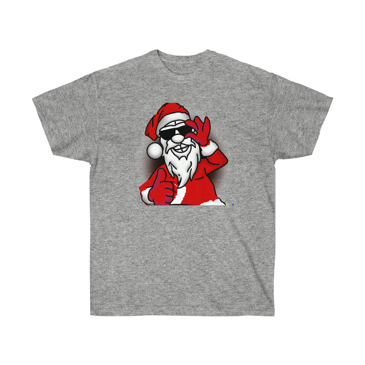 Santa Claus The G - AI Cartoon Art -  Ultra Cotton Tee