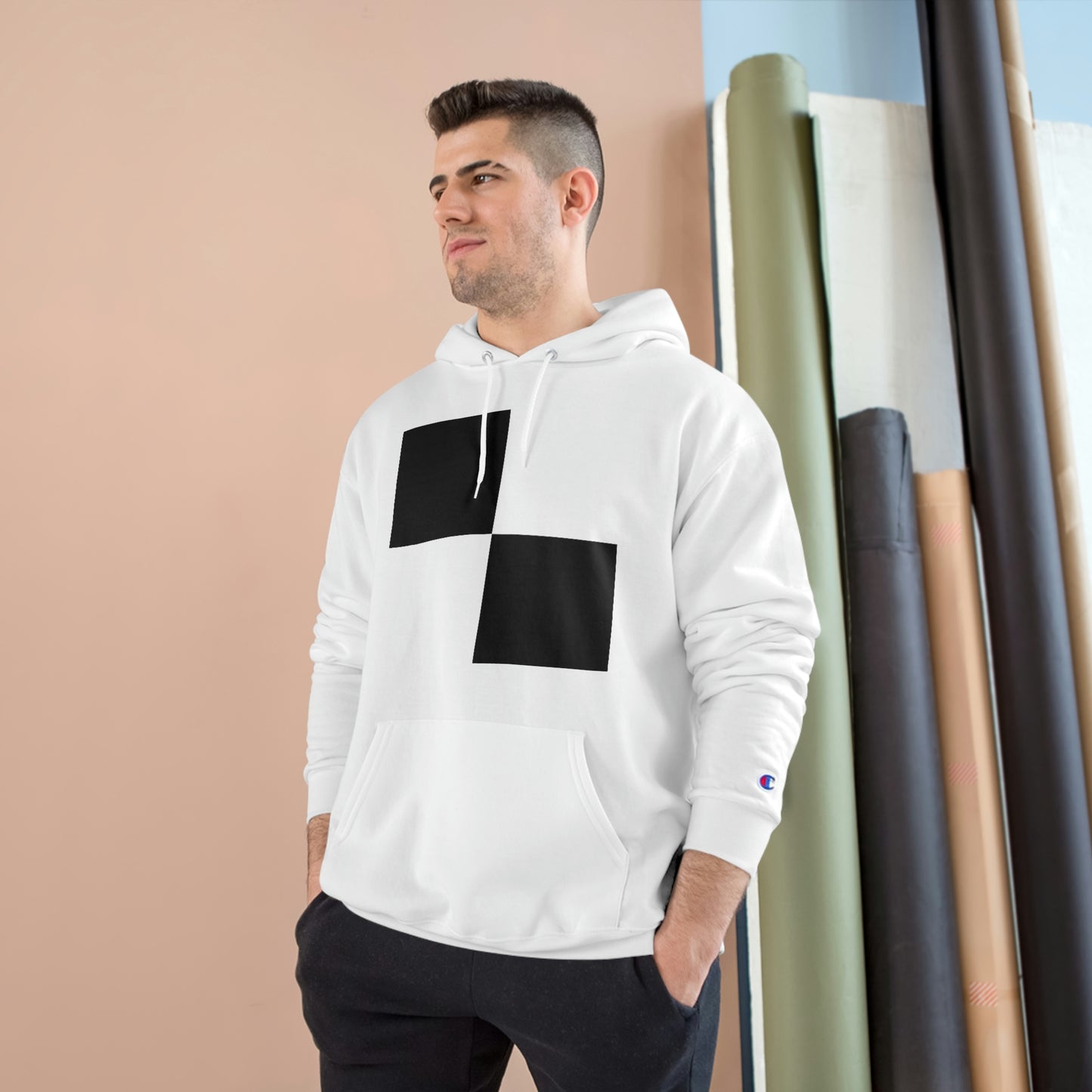 Giant Checkers - Champion Hoodie