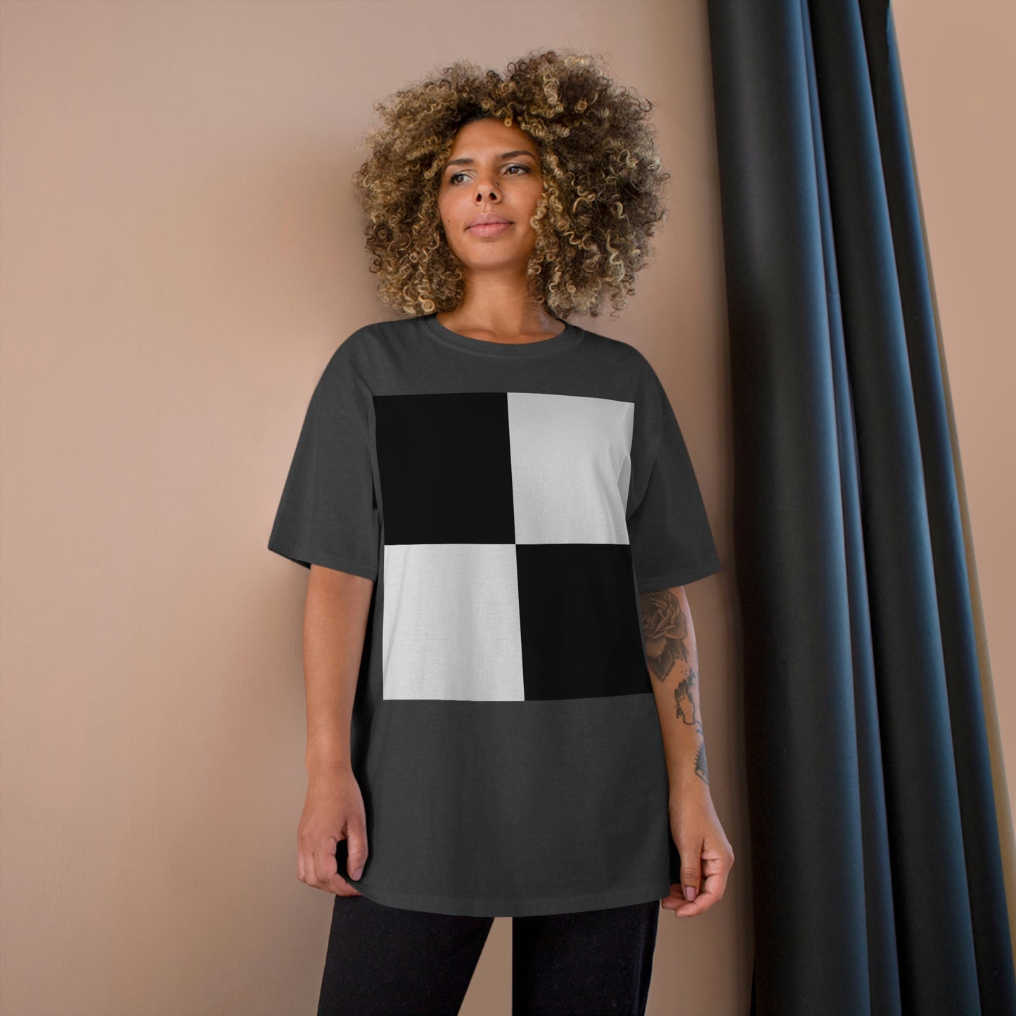 Giant Checkers - Champion T-Shirt