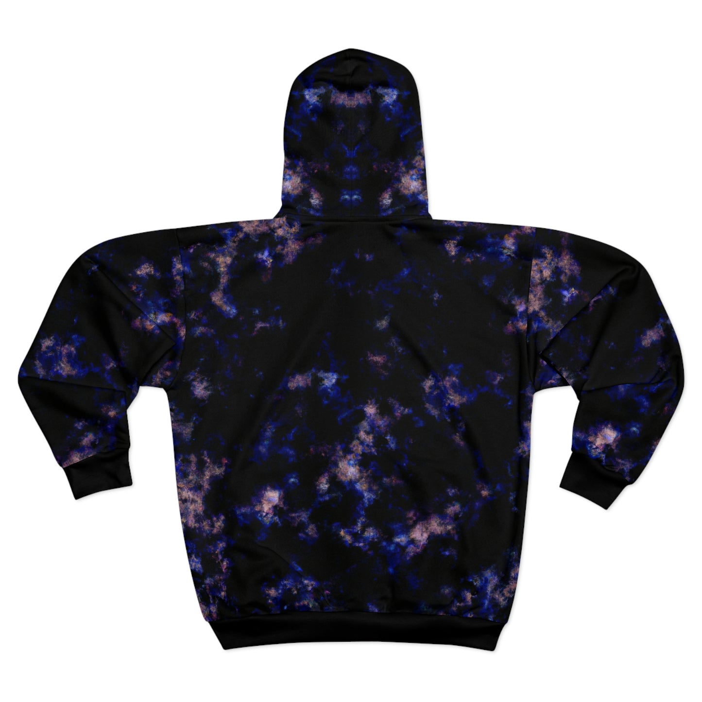 Galactic Camo - AI Art - Zip Hoodie