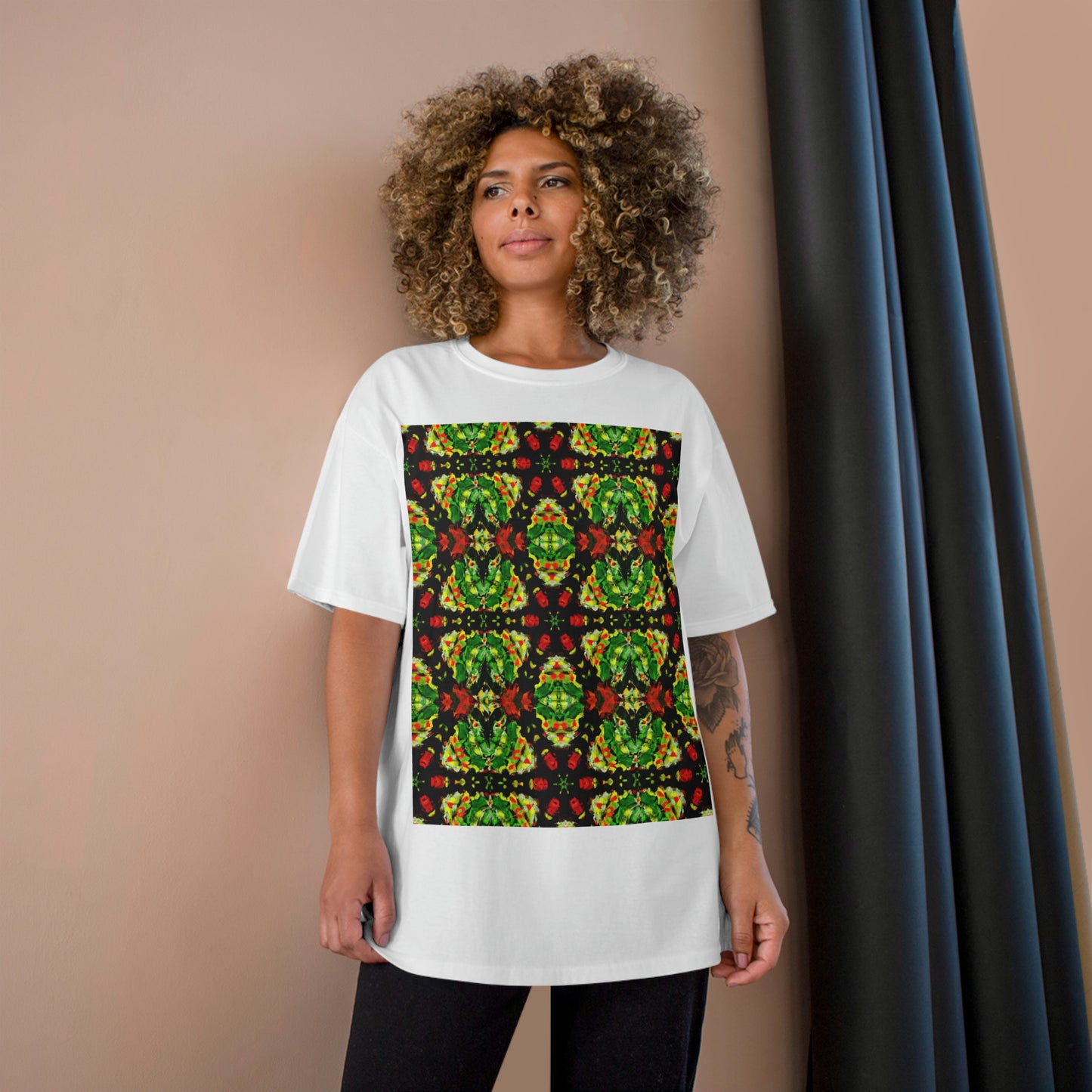 Rasta Star 3 - AI Art - Champion T-Shirt