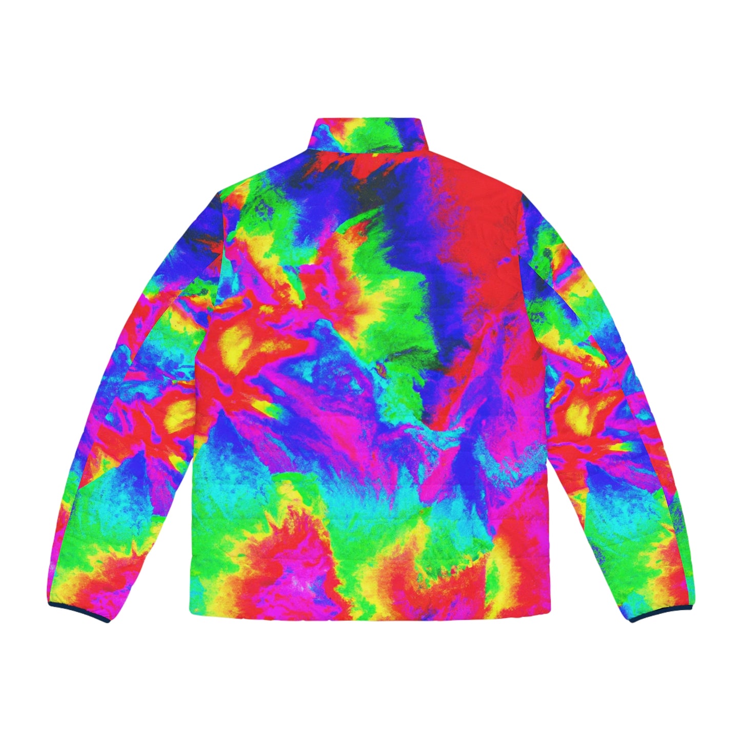 Tropical Storm Radar Spaceballer Jacket - AI Art - Men's Puffer Jacket