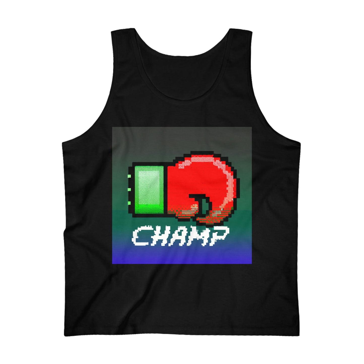 CHAMP (Alt Logo 1) - AI Art - Men's Ultra Cotton Tank Top