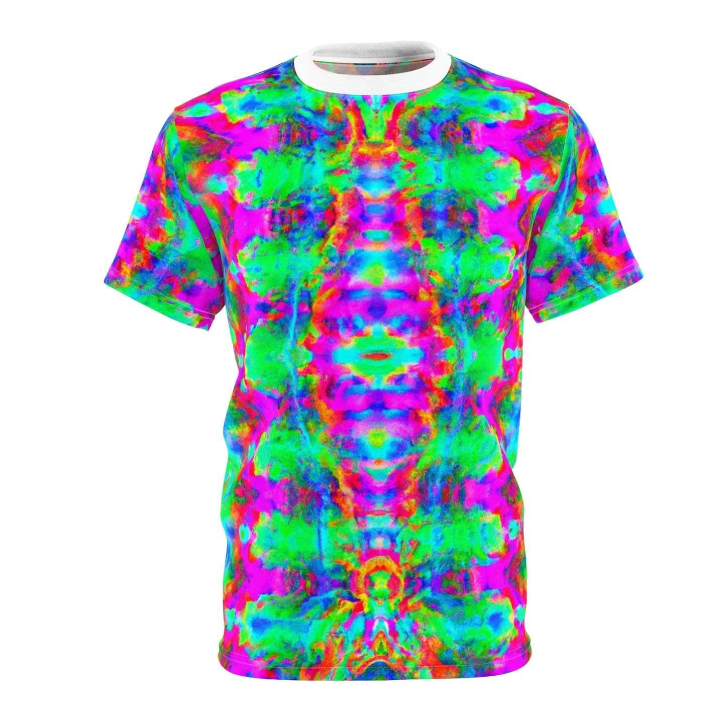 Hyperwave Tie-Dye 5 - AI Art - T-Shirt