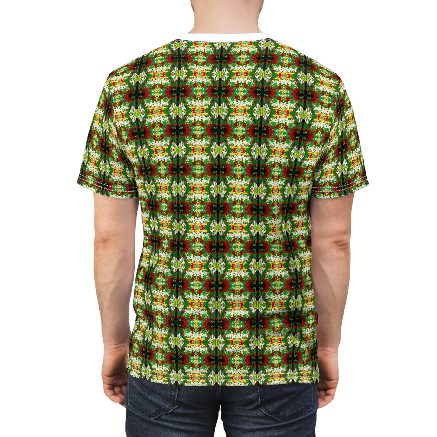 Rasta Kaleidescope 1 - AI Art - T-Shirt