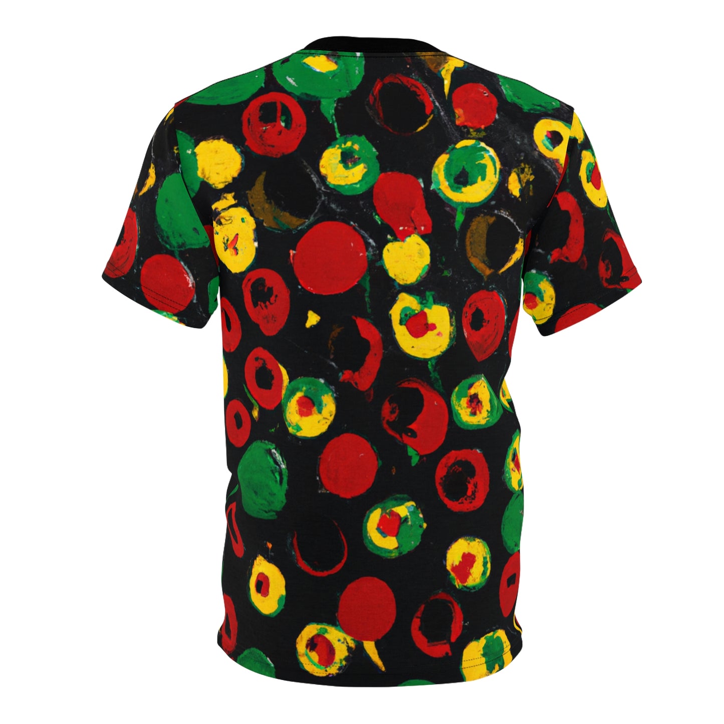 Rasta Polka Dot - AI Art - T-Shirt