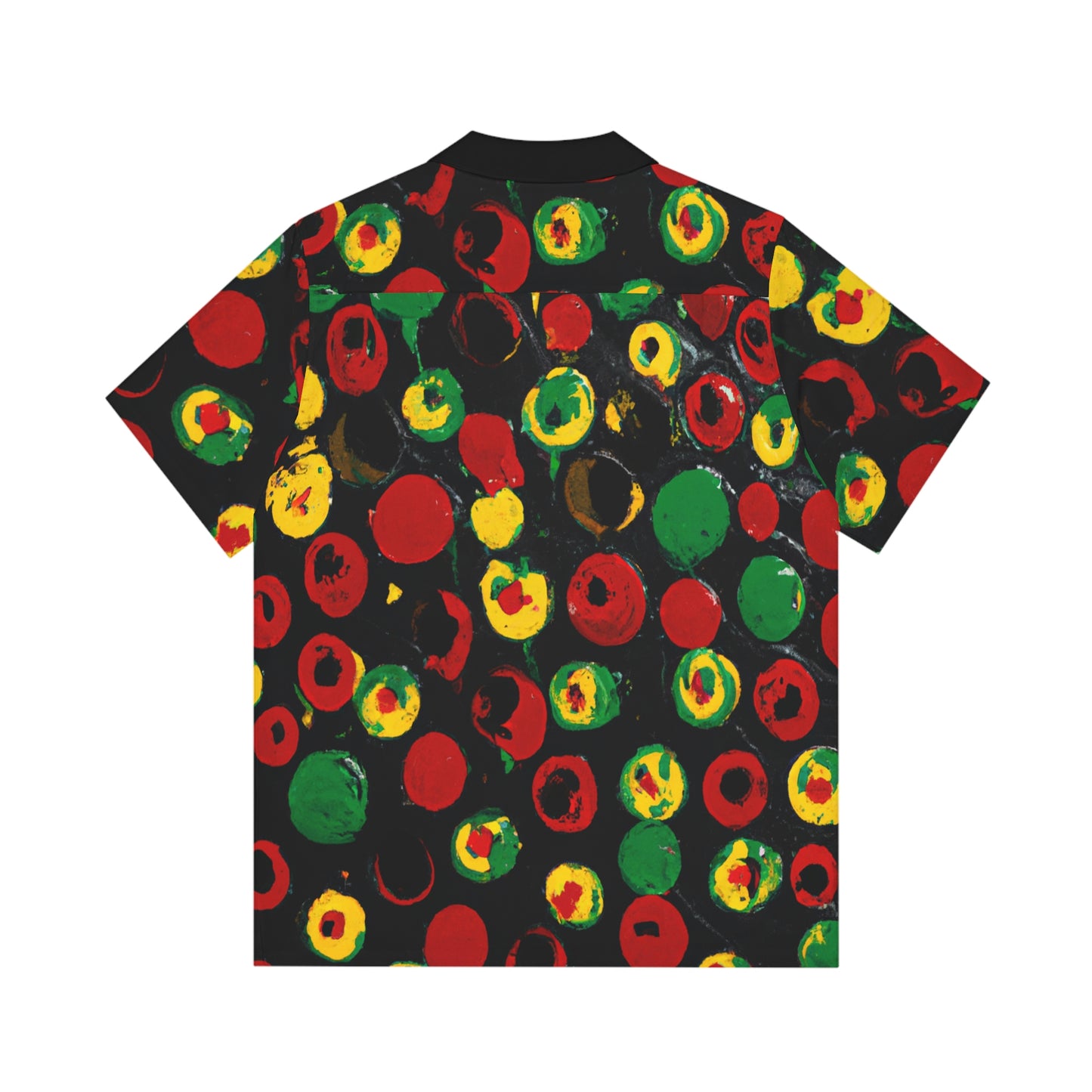 Rasta Polka Dot - AI Art - Men's Hawaiian Shirt