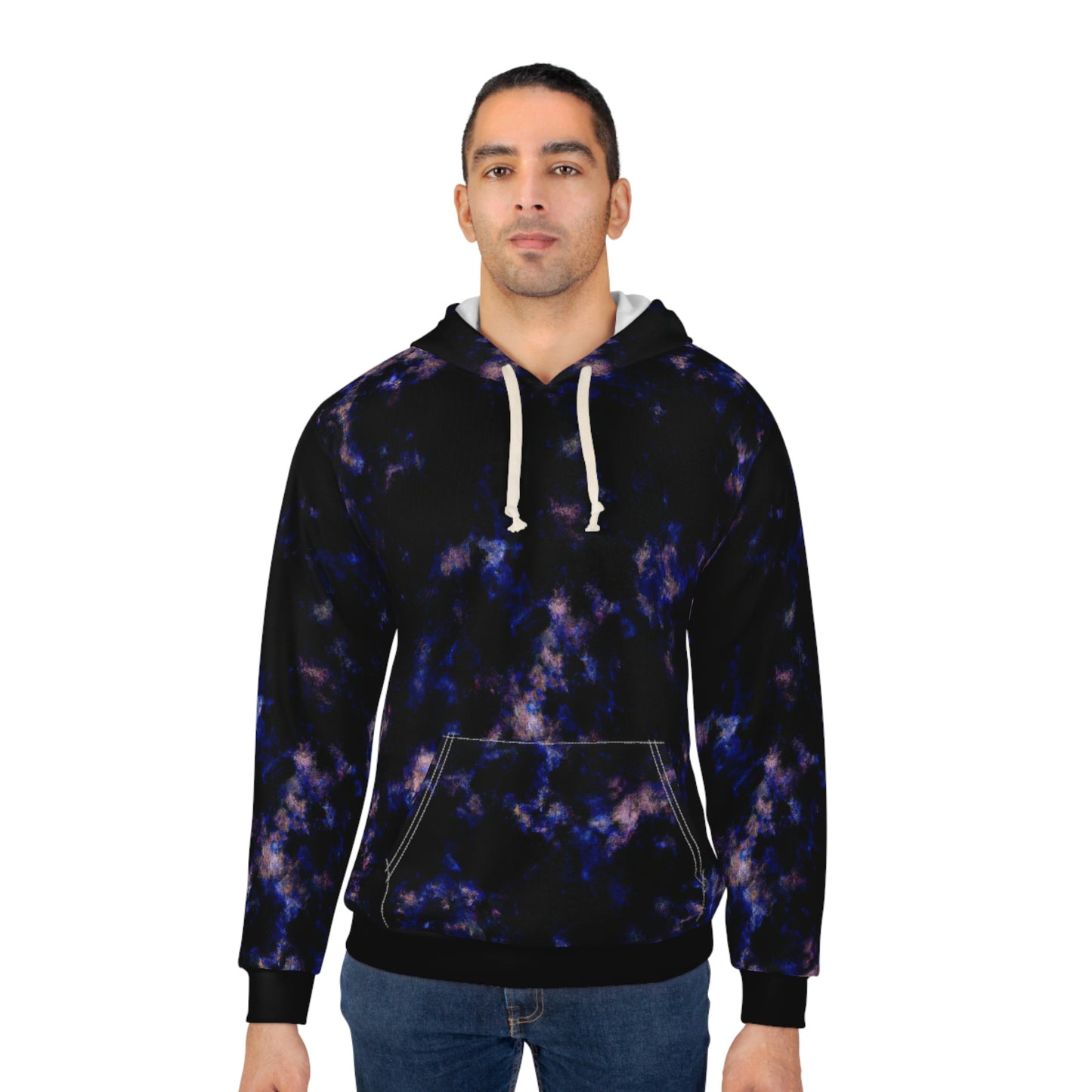 Galactic Camo - AI Art - Pullover Hoodie