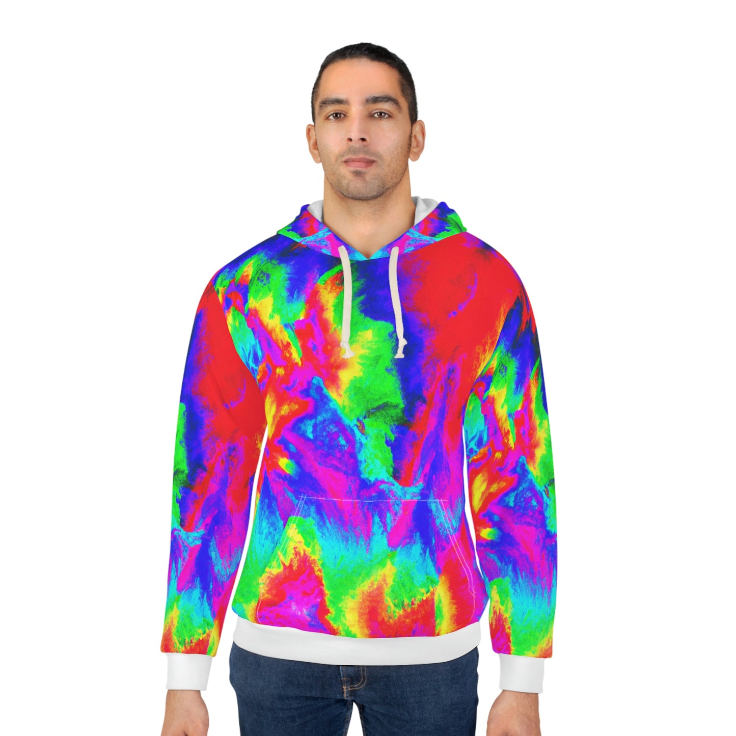 Tropical Storm Radar - AI Art - Pullover Hoodie