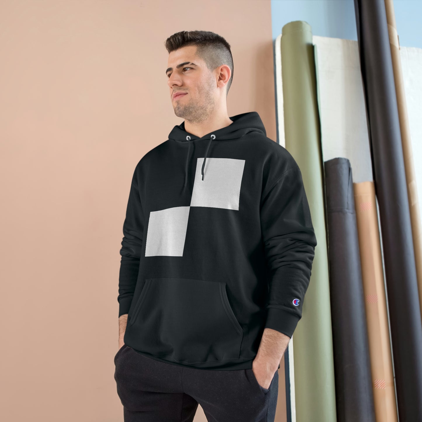 Giant Checkers - Champion Hoodie