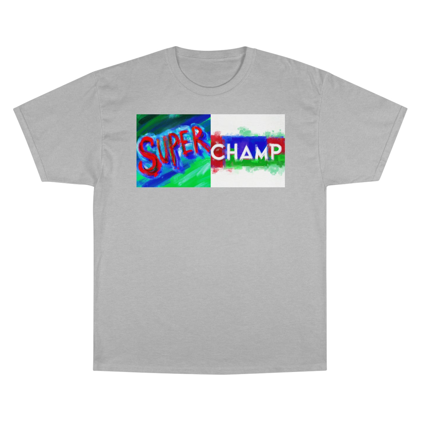 SUPER CHAMP (Main Logo) - AI Art - Champion T-Shirt