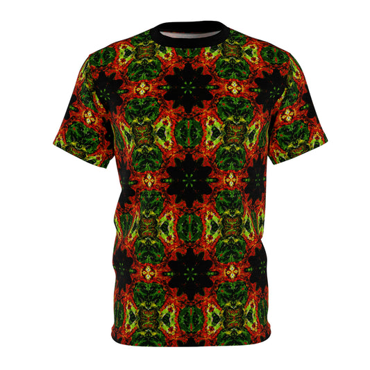 Rasta Blossom Pattern 1 - AI Art - T-Shirt