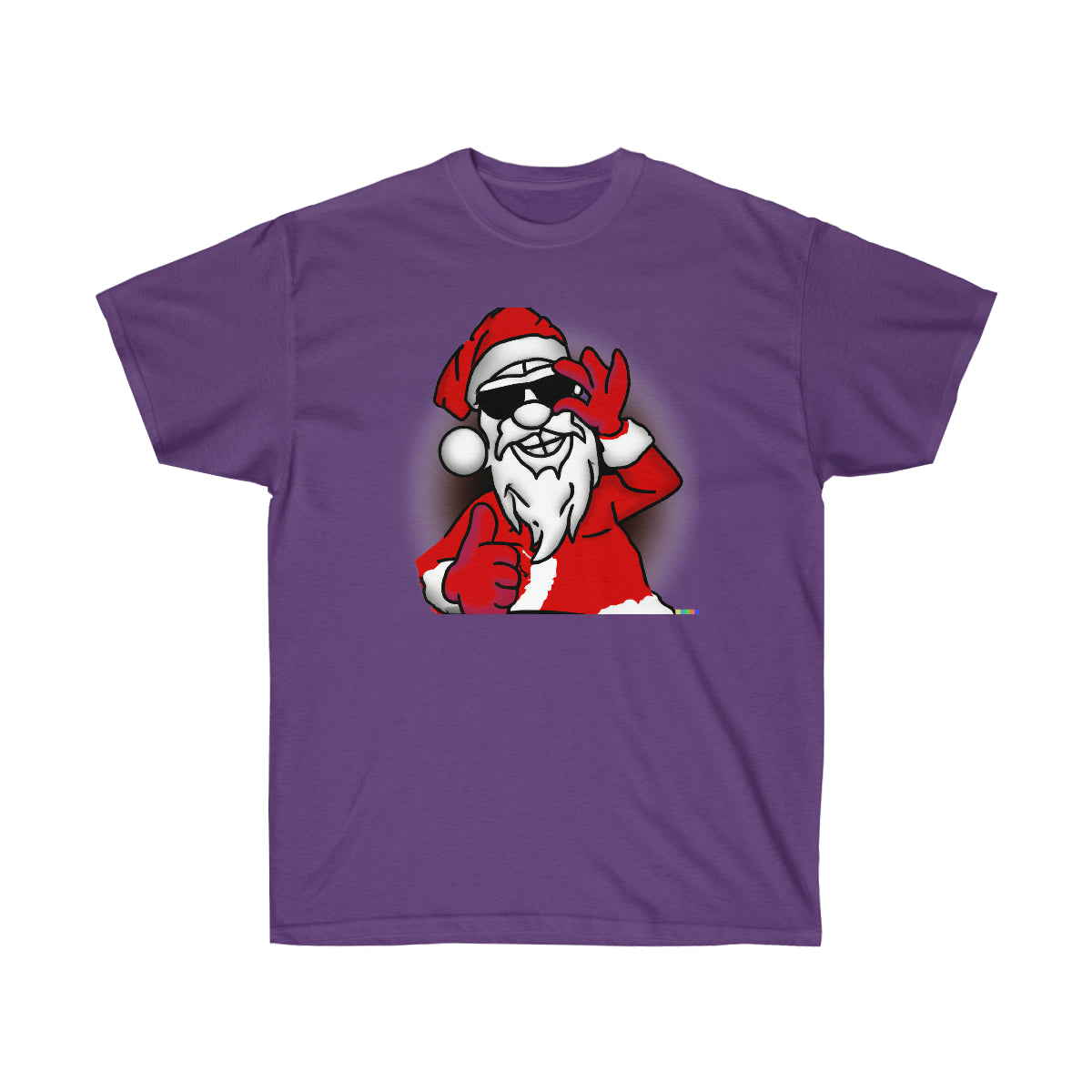 Santa Claus The G - AI Cartoon Art -  Ultra Cotton Tee