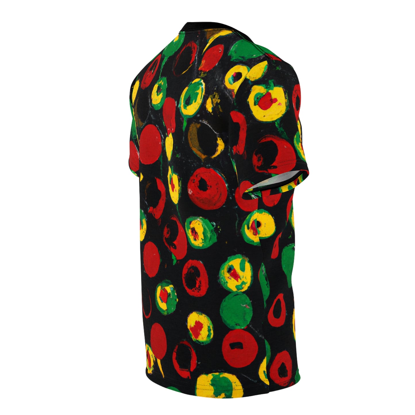 Rasta Polka Dot - AI Art - T-Shirt