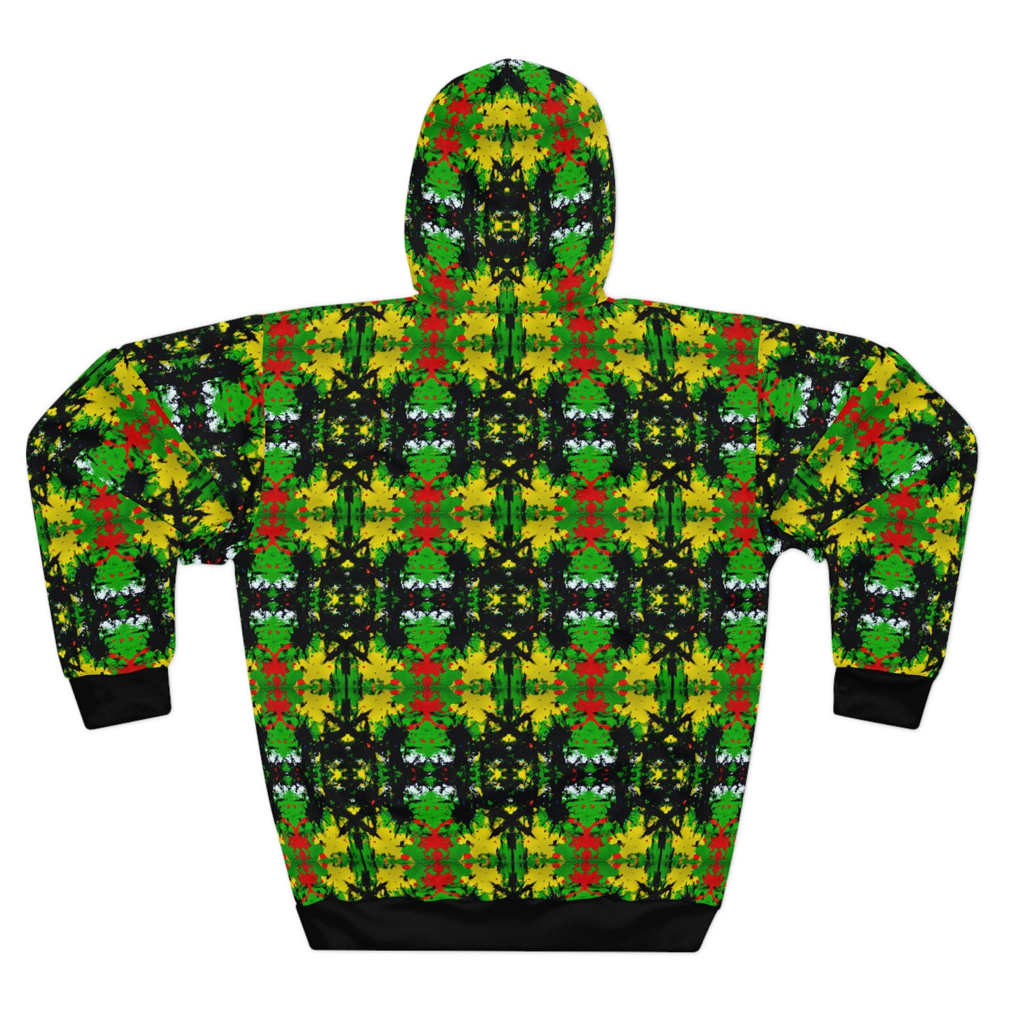 Rasta Star 1 - AI Art - Pullover Hoodie