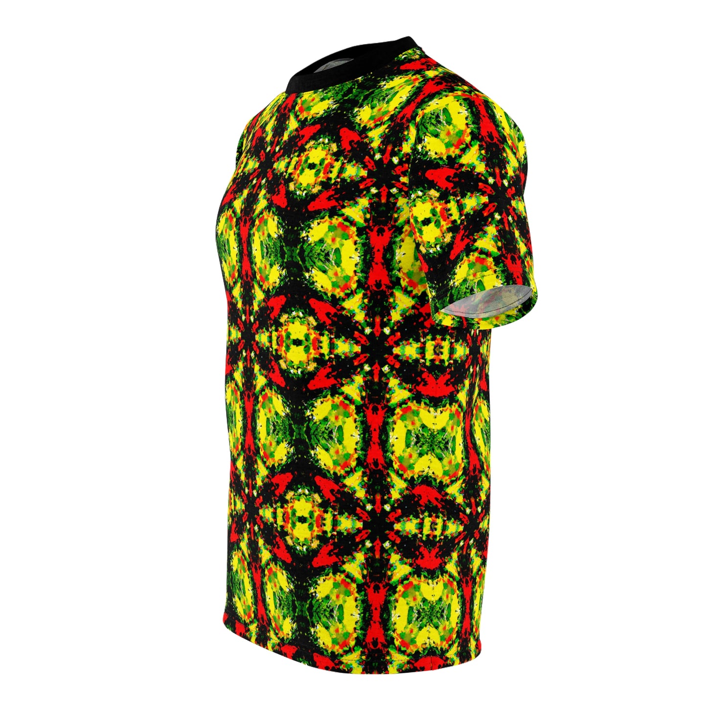 Rasta Star 2 - AI Art - T-Shirt