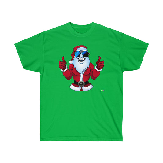 Santa Yaddy GILF Status - AI Cartoon Art - Ultra Cotton Tee