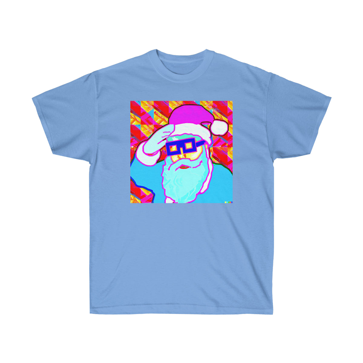 Santa Claus - Vaporwave AI Art - Ultra Cotton Tee