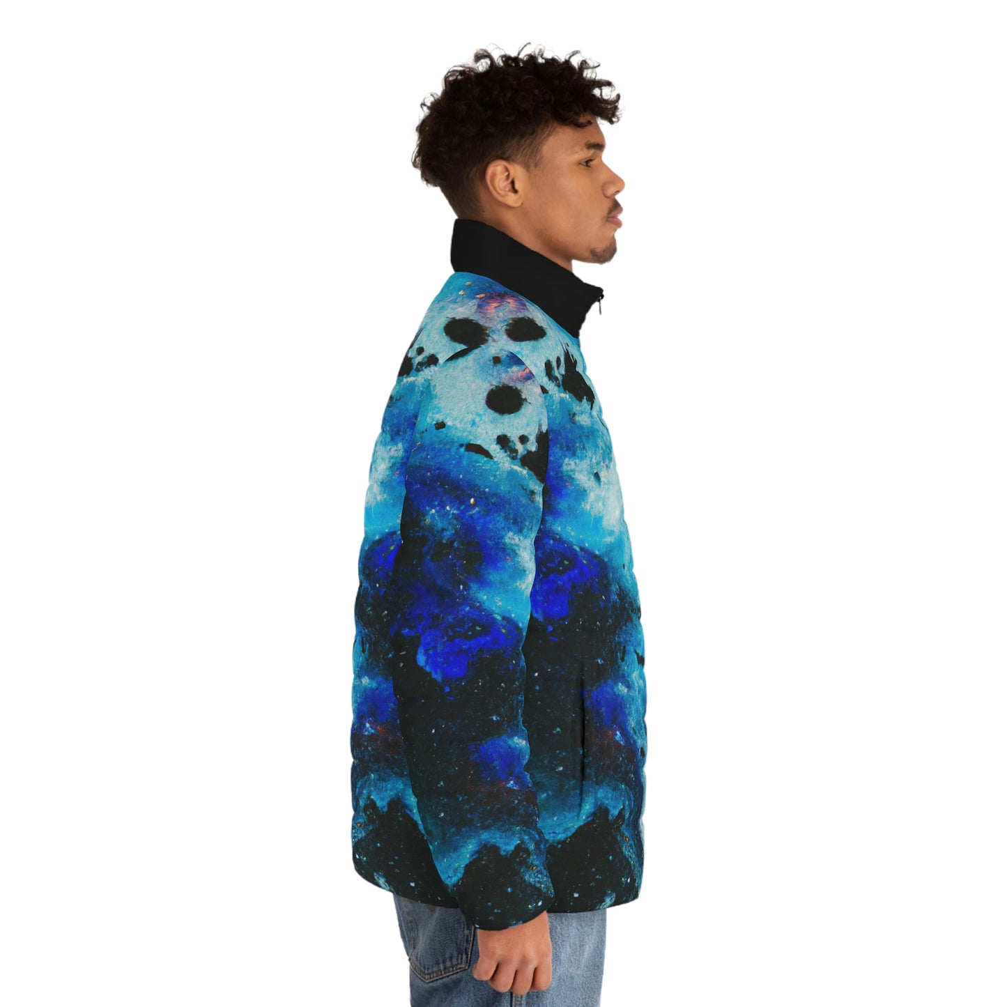 Nebula 2 Spaceballer Jacket - AI Art - Men's Puffer Jacket