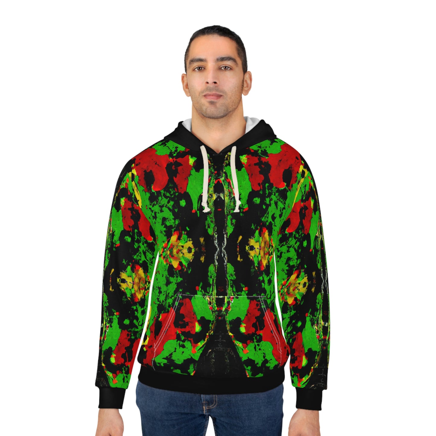 Rasta XW 1 - AI Art - Pullover Hoodie