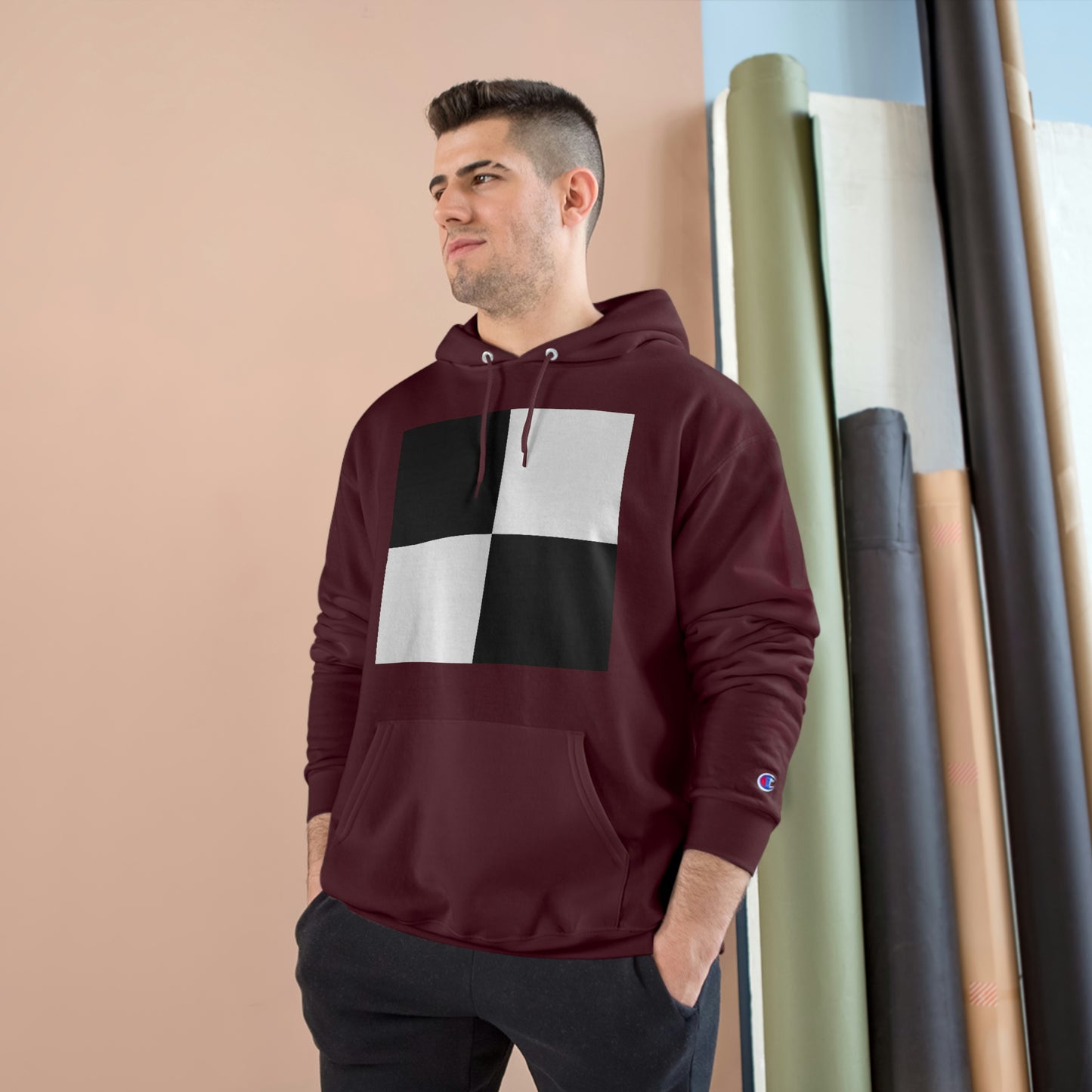 Giant Checkers - Champion Hoodie