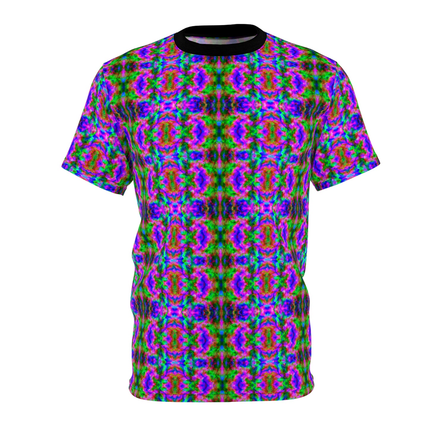 Hyperwave Tie-Dye 4 - AI Art - T-Shirt