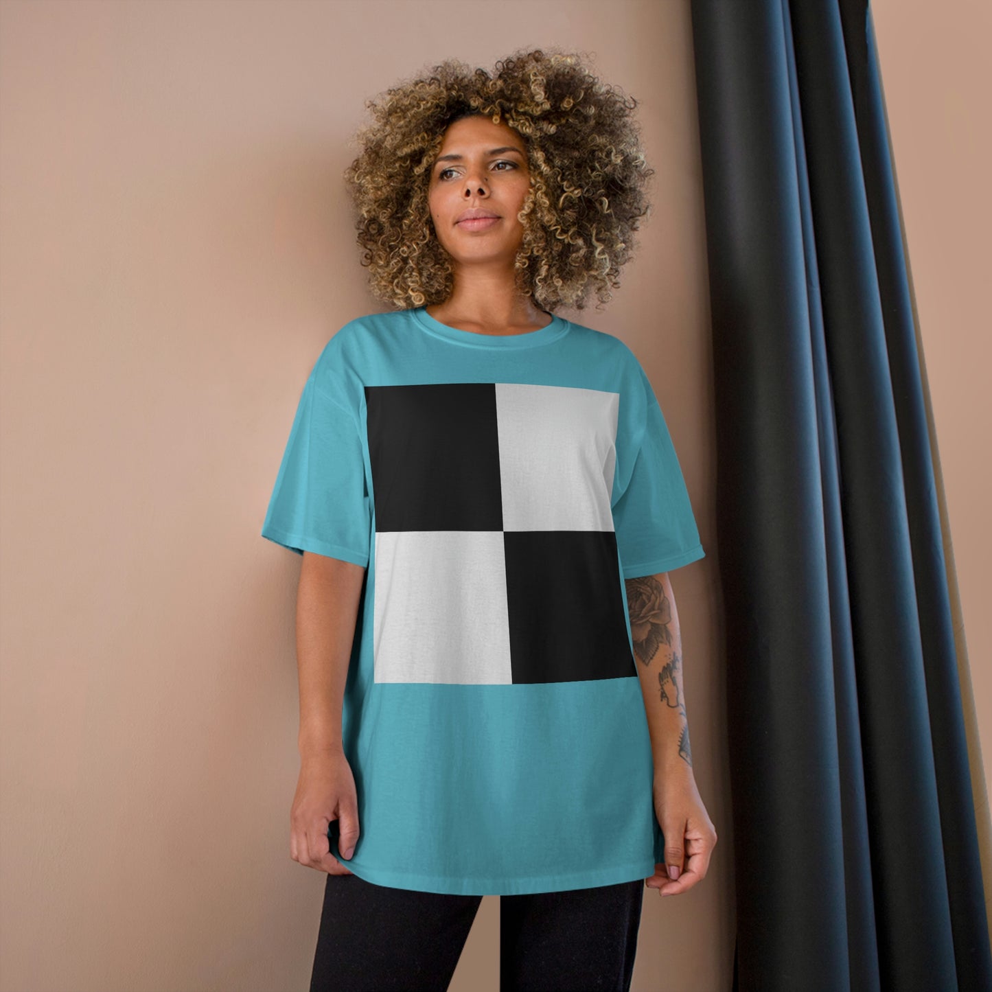 Giant Checkers - Champion T-Shirt