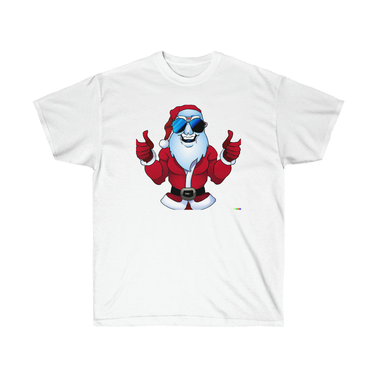 Santa Yaddy GILF Status - AI Cartoon Art - Ultra Cotton Tee