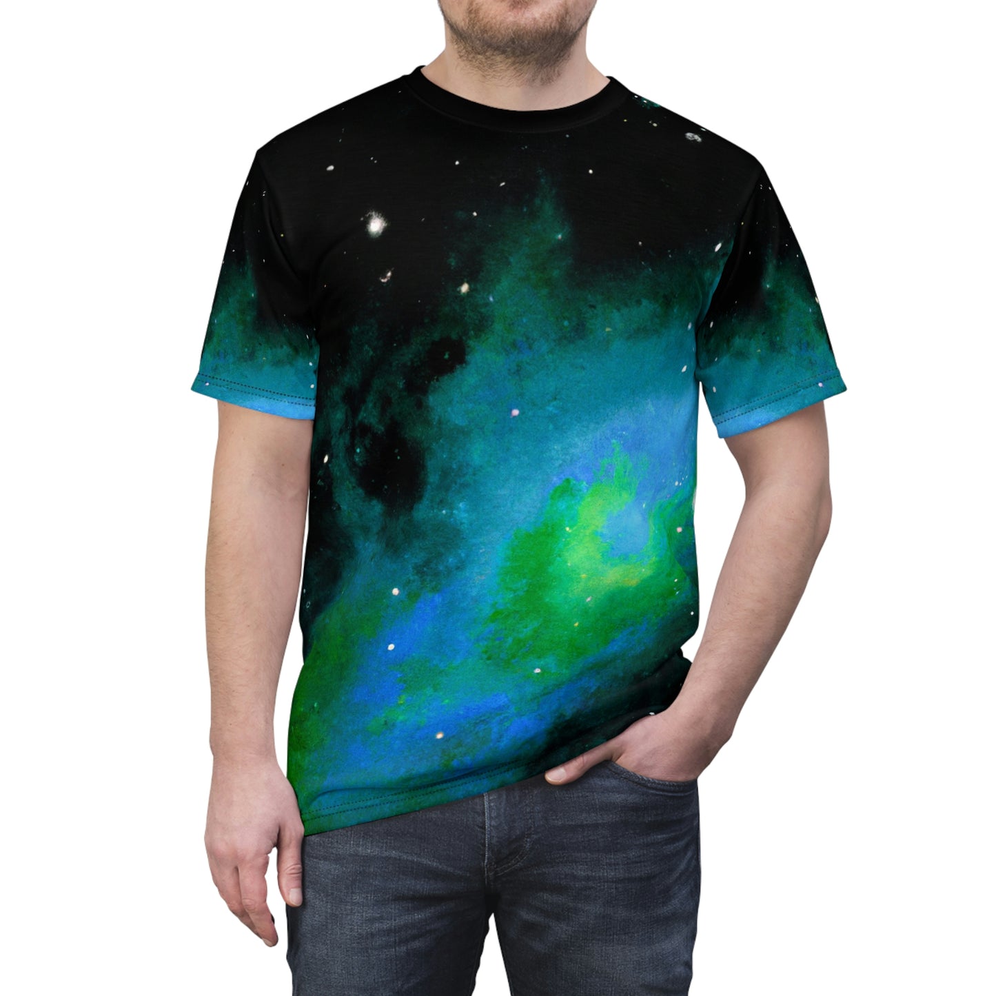 Nebula 3 - AI Art - T-Shirt